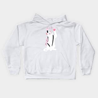 MUSICIAN LOVER CAT ERA Kids Hoodie